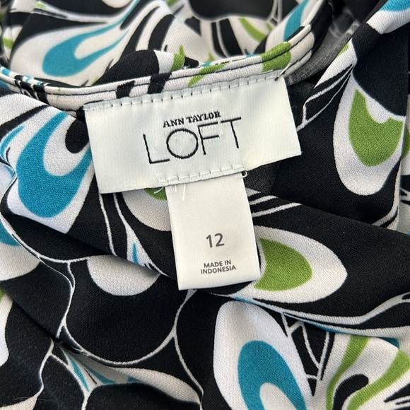 Timelessly Chic! Ann Taylor Sleeveless Sheath Dress Sz12 - Picture 7 of 9